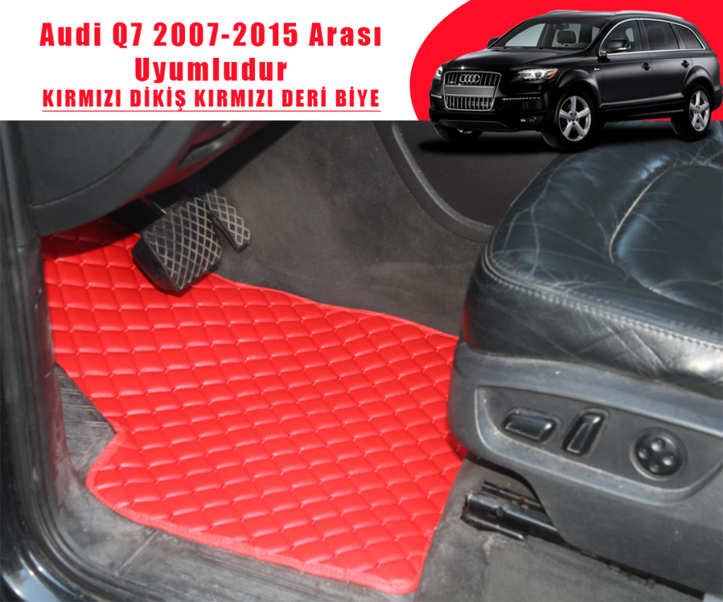 AUDİ Q7 (KIRMIZI) 2007-2015 ARASI UYUMLUDUR