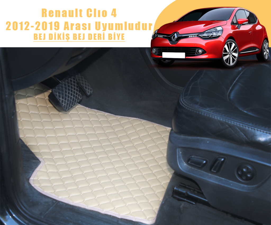 RENAULT CLIO 4 (BEJ) 2012 – 2019 ARASI UYUMLUDUR