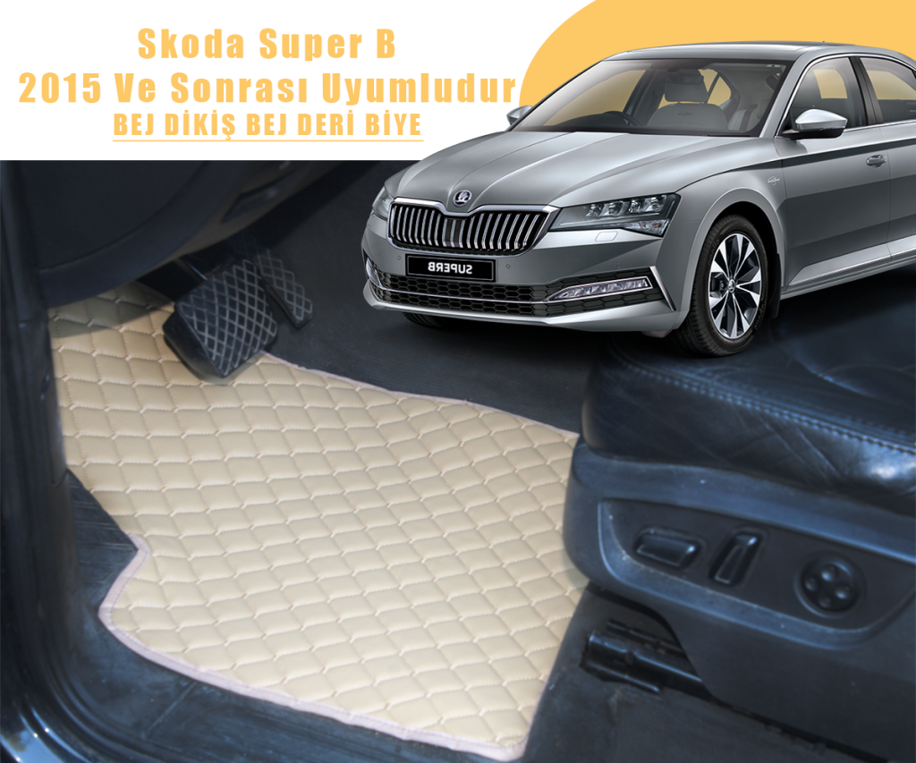 SKODA SUPER B (BEJ) 2015 VE SONRASI İÇİN UYUMLUDUR