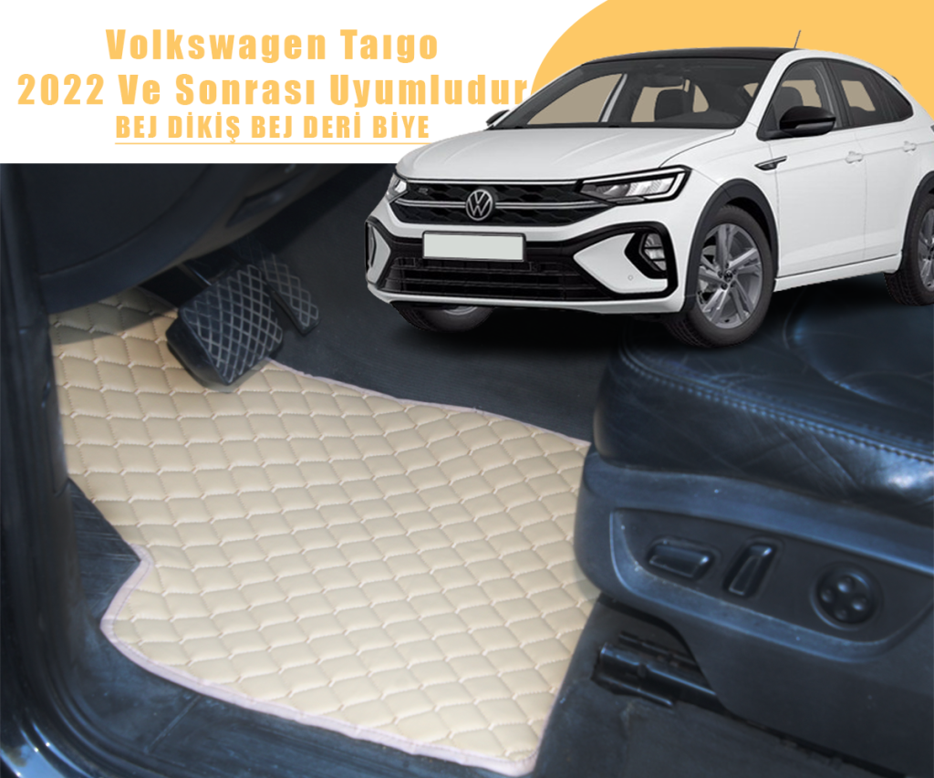 VOLKSWAGEN TAIGO (BEJ) 2022 VE SONRASI İÇİN UYUMLUDUR