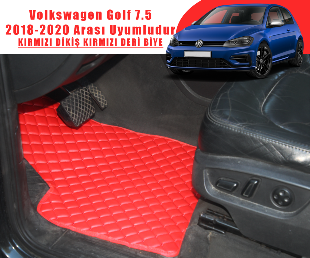 VOLKSWAGEN GOLF 7,5 (KIRMIZI) 2018 – 2020 ARASI UYUMLUDUR