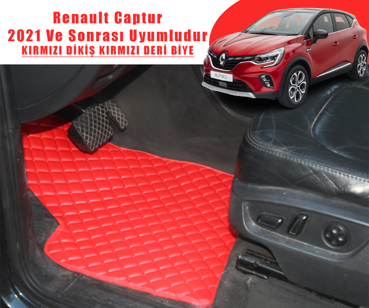 RENAULT CAPTUR (KIRMIZI) 2021 VE SONRASI İÇİN UYUMLUDUR