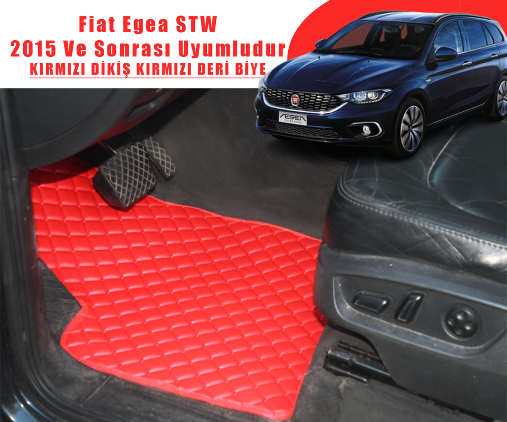 FIAT EGEA STW (KIRMIZI) 2015 VE SONRASI İÇİN UYUMLUDUR