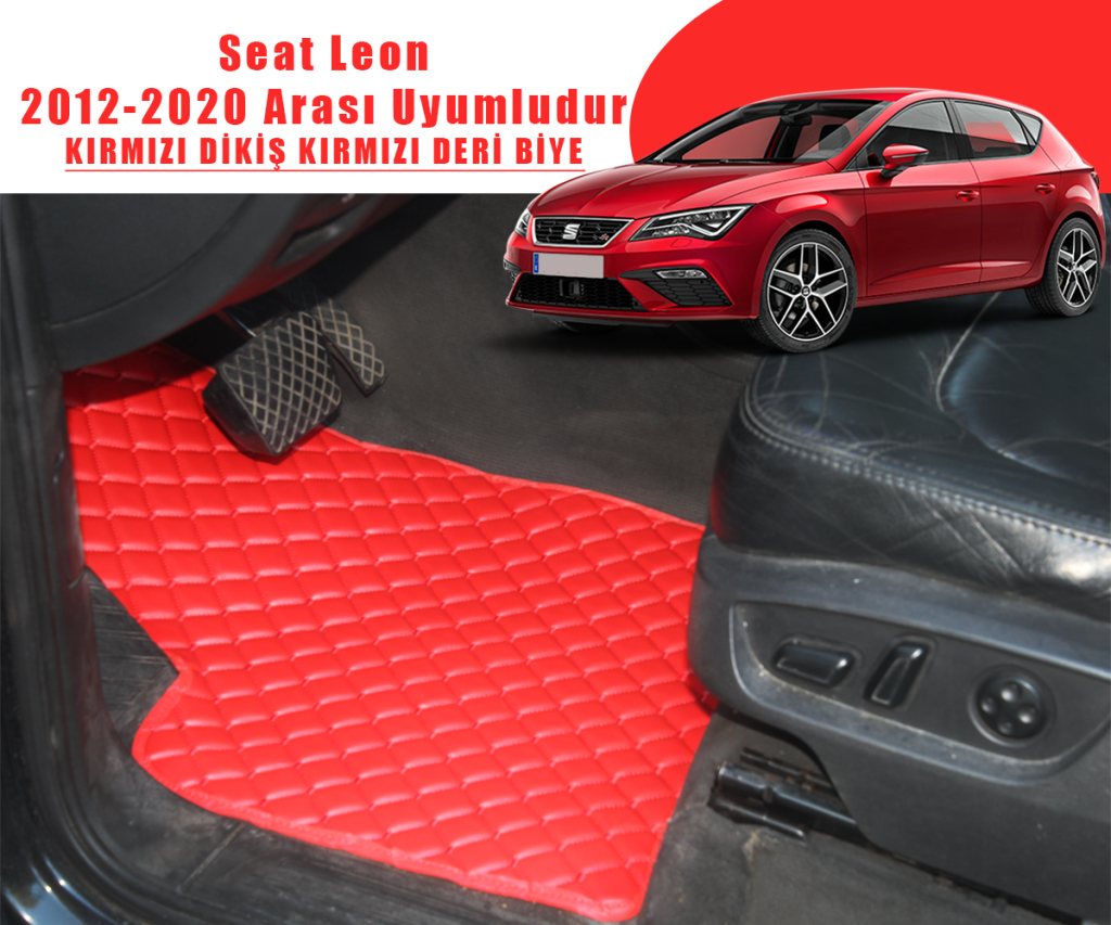 SEAT LEON (KIRMIZI) 2012 – 2020 ARASI UYUMLUDUR