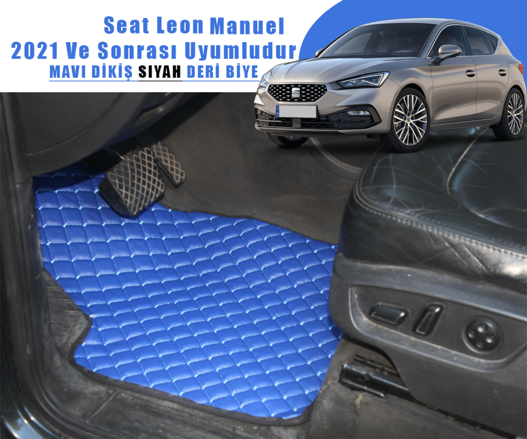 SEAT LEON MANUEL (MAVİ) 2021 VE SONRASI UYUMLUDUR