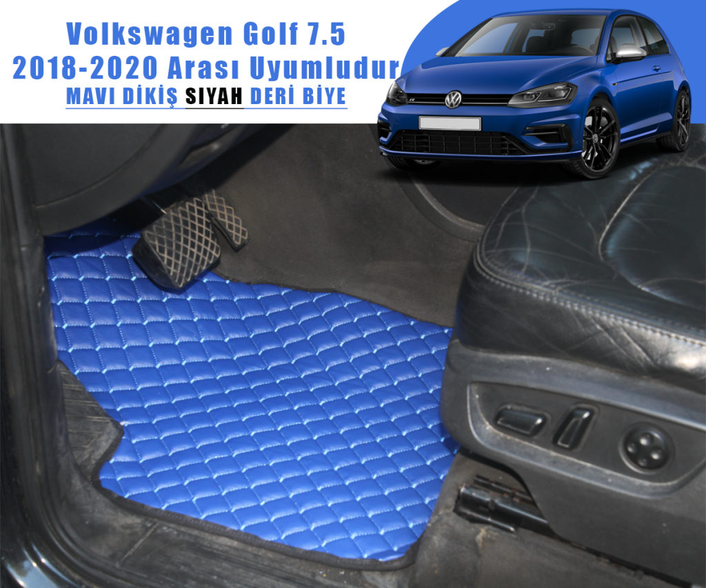 VOLKSWAGEN GOLF 7,5 (MAVİ) 2018 – 2020 ARASI UYUMLUDUR