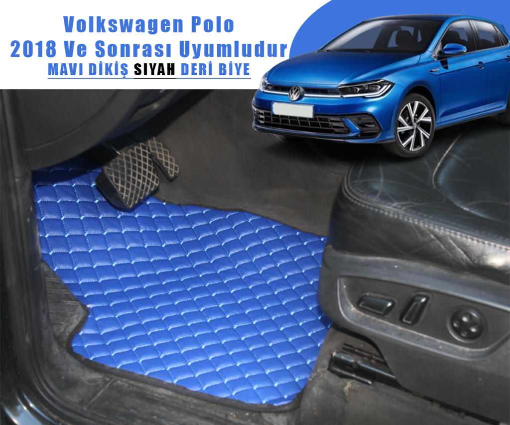 VOLKSWAGEN POLO (MAVİ) 2018 VE SONRASI İÇİN UYUMLUDUR