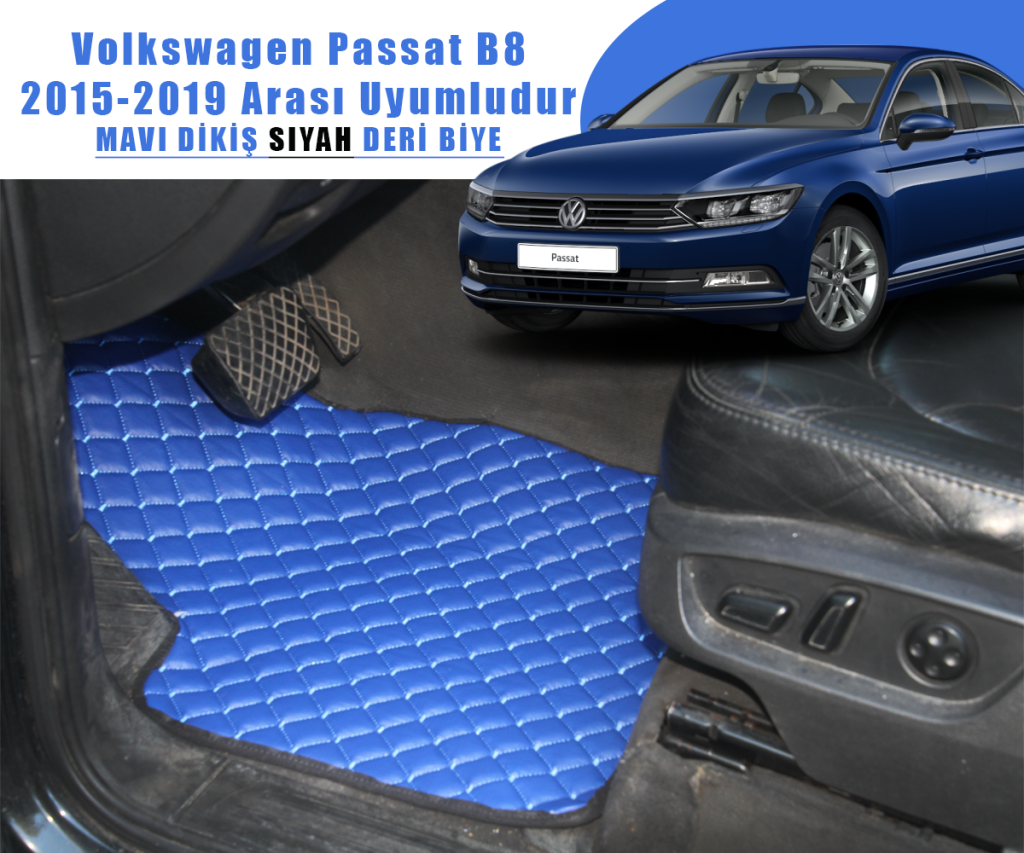 VOLKSWAGEN PASSAT B8 (MAVİ) 2015 – 2019 ARASI UYUMLUDUR