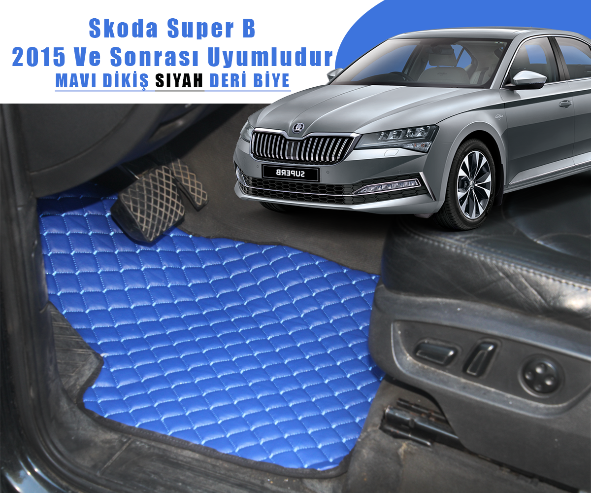 SKODA SUPER B (MAVİ) 2015 VE SONRASI İÇİN UYUMLUDUR