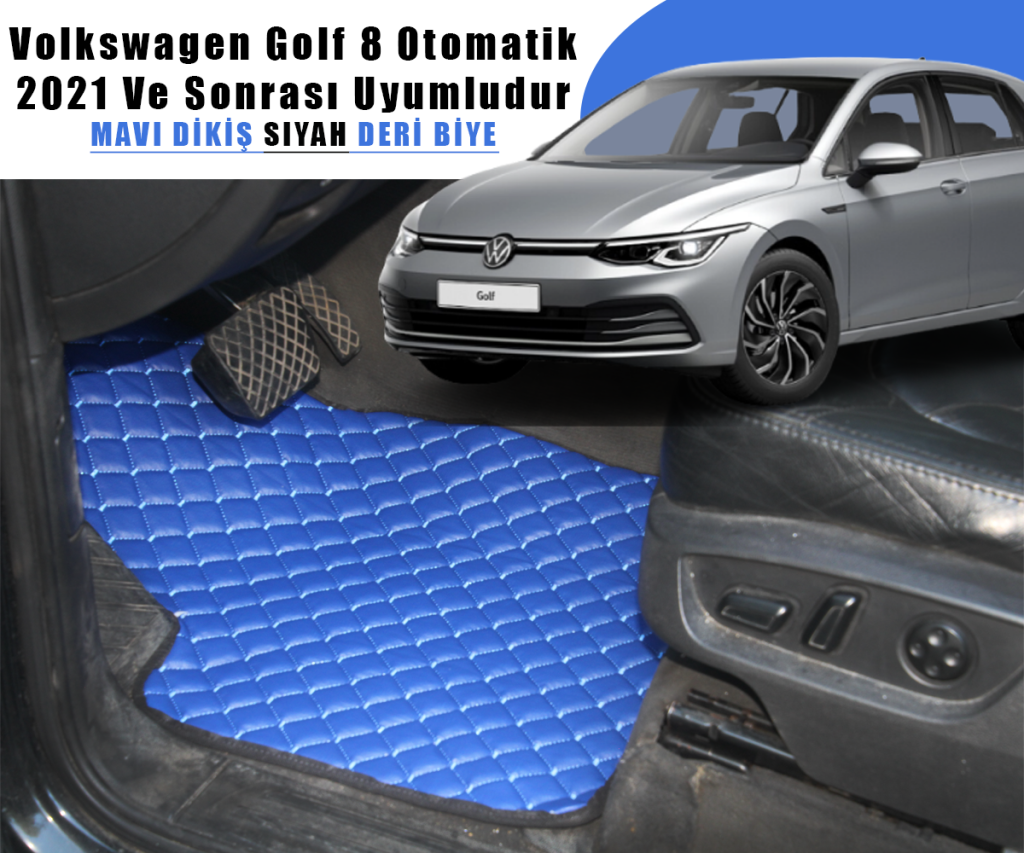 VOLKSWAGEN GOLF 8 OTOMATİK (MAVİ) 2021 VE SONRASI İÇİN UYUMLUDUR