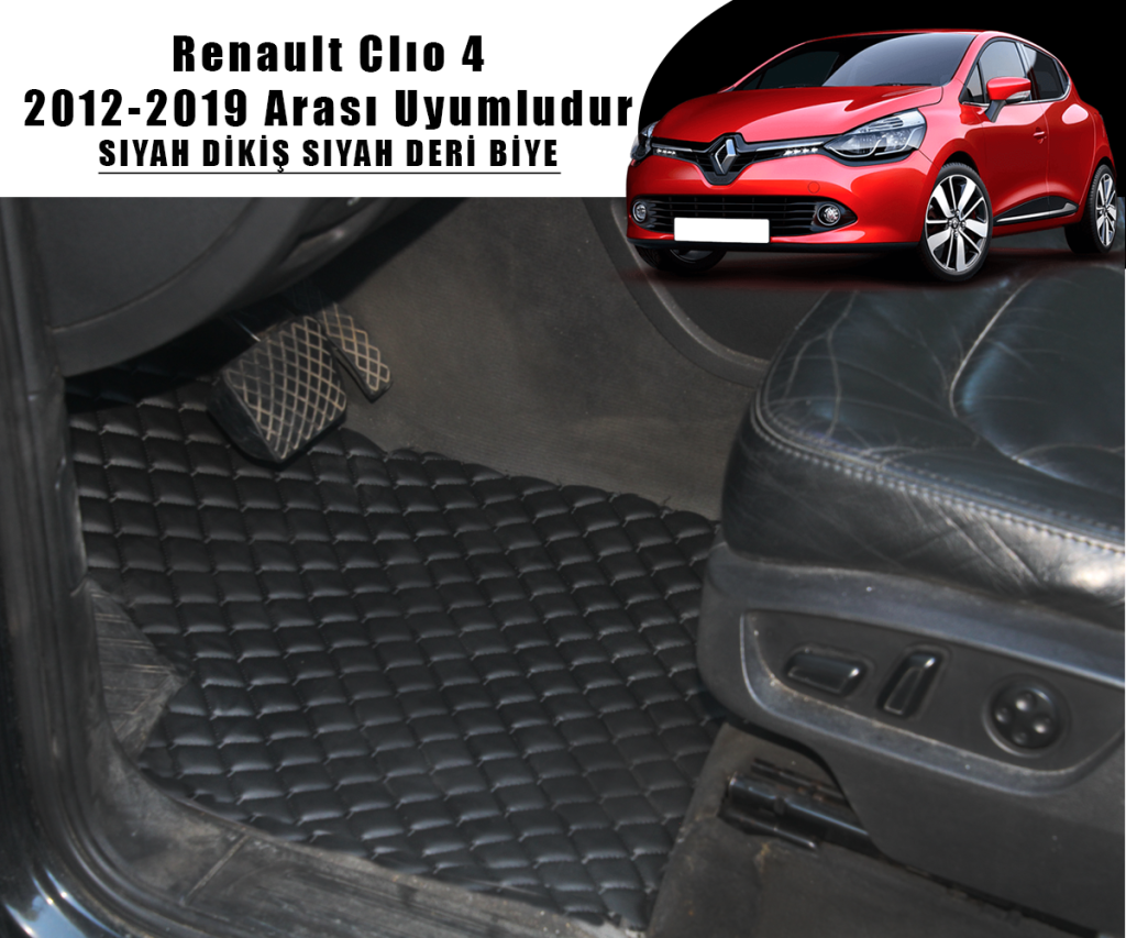 RENAULT CLIO 4 (SİYAH) 2012 – 2019 ARASI UYUMLUDUR