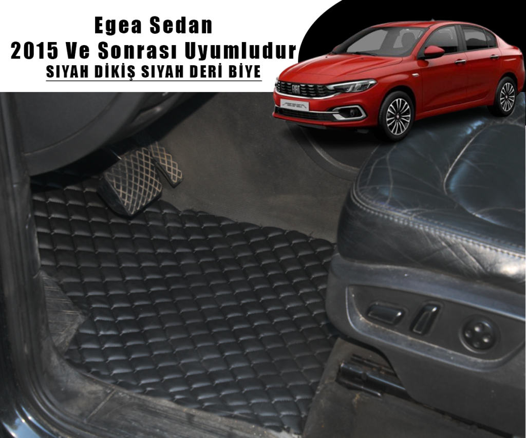 FİAT EGEA SEDAN (SİYAH) 2015 VE SONRASI İÇİN UYUMLUDUR