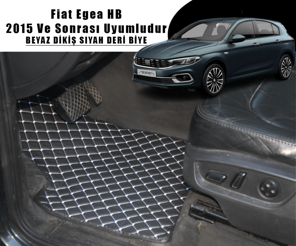 FIAT EGEA HB (SİYAHA BEYAZ) 2015 VE SONRASI İÇİN UYUMLUDUR