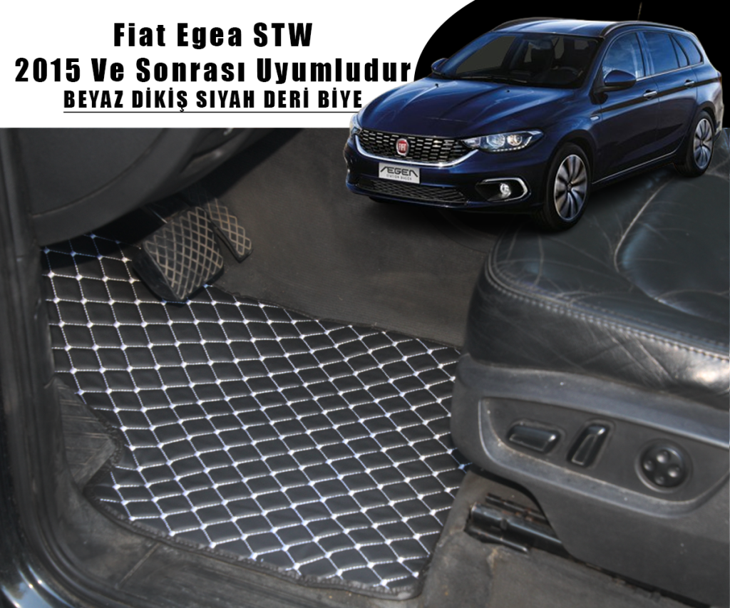 FIAT EGEA STW (SİYAHA BEYAZ) 2015 VE SONRASI İÇİN UYUMLUDUR