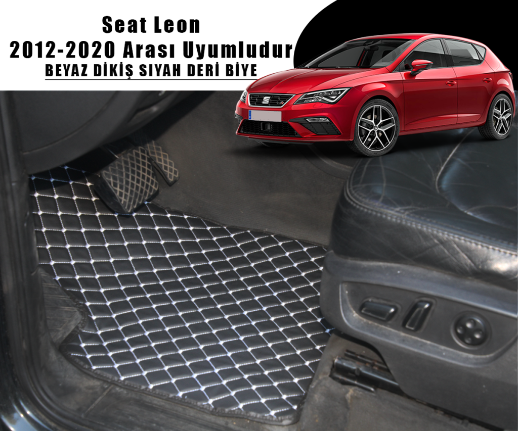 SEAT LEON (SİYAHA BEYAZ) 2012 – 2020 ARASI UYUMLUDUR