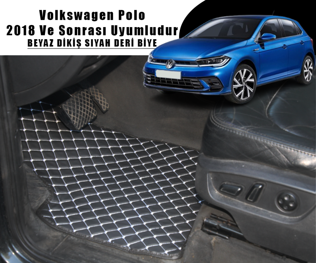 VOLKSWAGEN POLO (SİYAHA BEYAZ) 2018 VE SONRASI İÇİN UYUMLUDUR