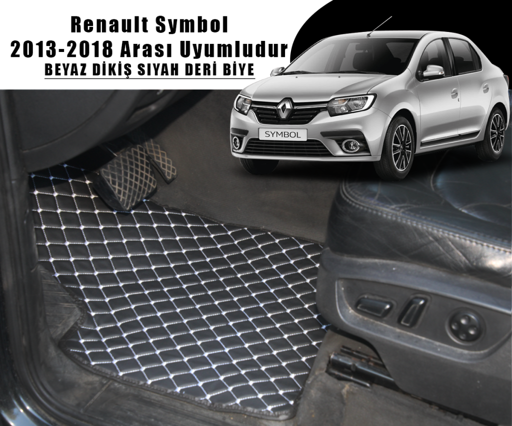 RENAULT SYMBOL (SİYAHA BEYAZ) 2013 – 2018 ARASI UYUMLUDUR