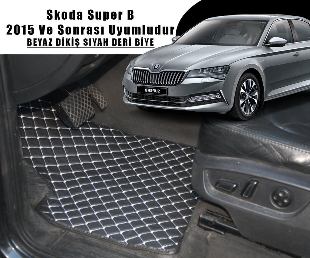 SKODA SUPER B (SİYAHA BEYAZ) 2015 VE SONRASI İÇİN UYUMLUDUR