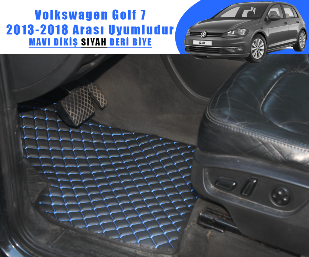 VOLKSWAGEN GOLF 7 (SİYAHA MAVİ) 2013 – 2018 ARASI UYUMLUDUR