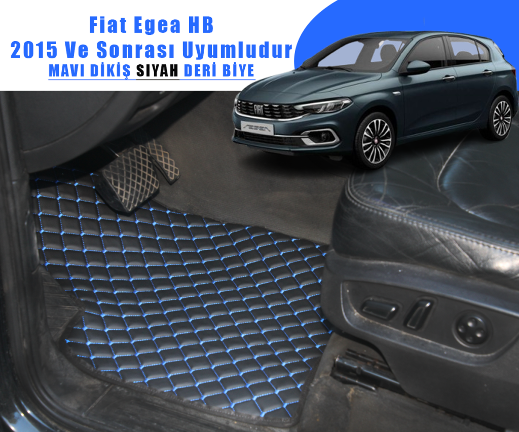 FIAT EGEA HB (SİYAHA MAVİ) 2015 VE SONRASI İÇİN UYUMLUDUR