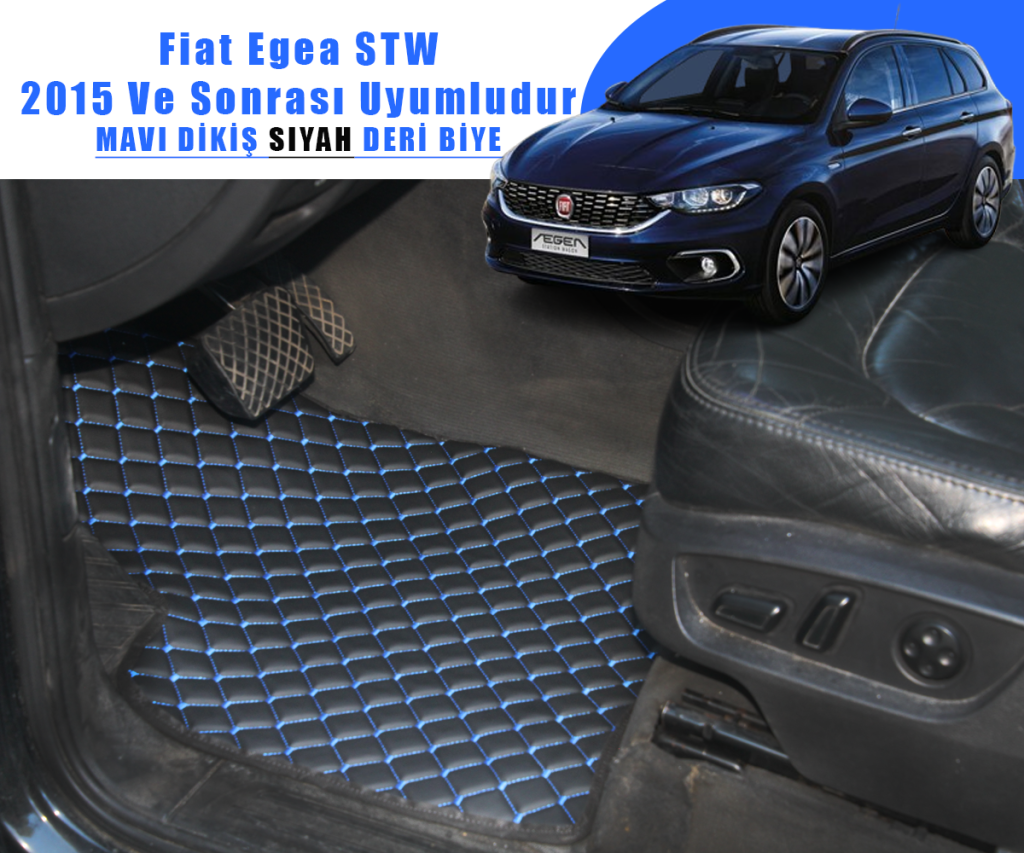 FIAT EGEA STW (SİYAHA MAVİ) 2015 VE SONRASI İÇİN UYUMLUDUR