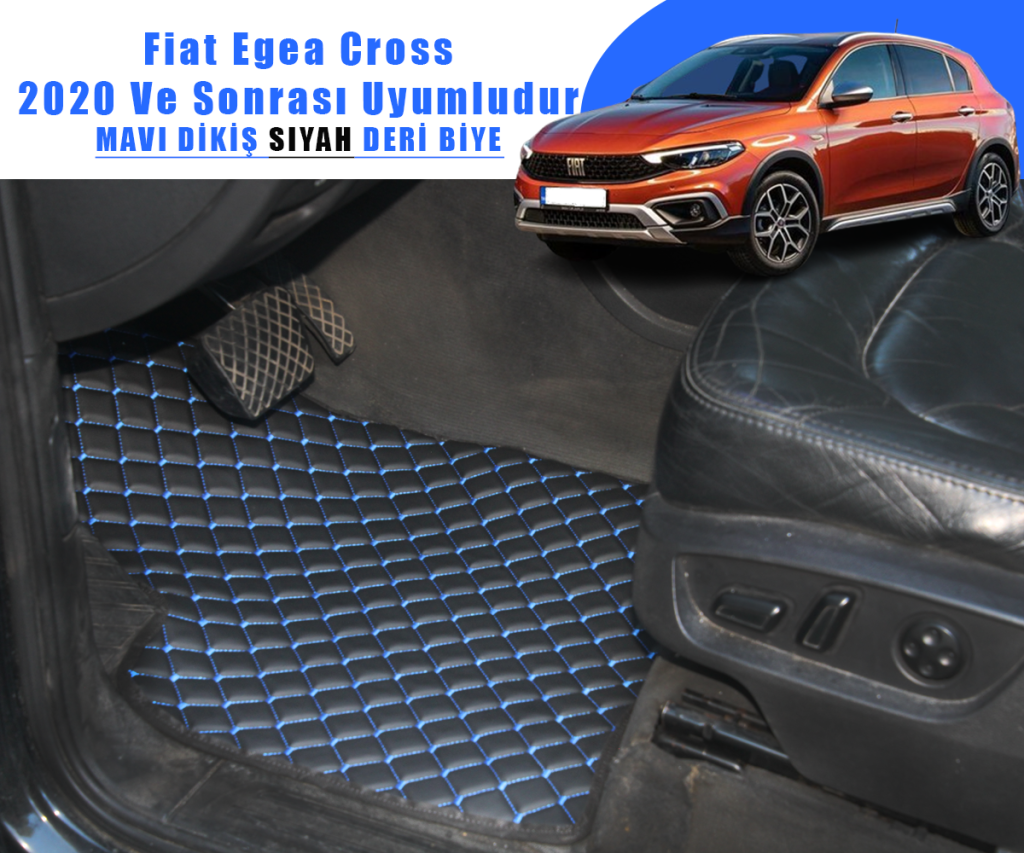 FIAT EGEA CROSS (SİYAHA MAVİ) 2020 VE SONRASI İÇİN UYUMLUDUR