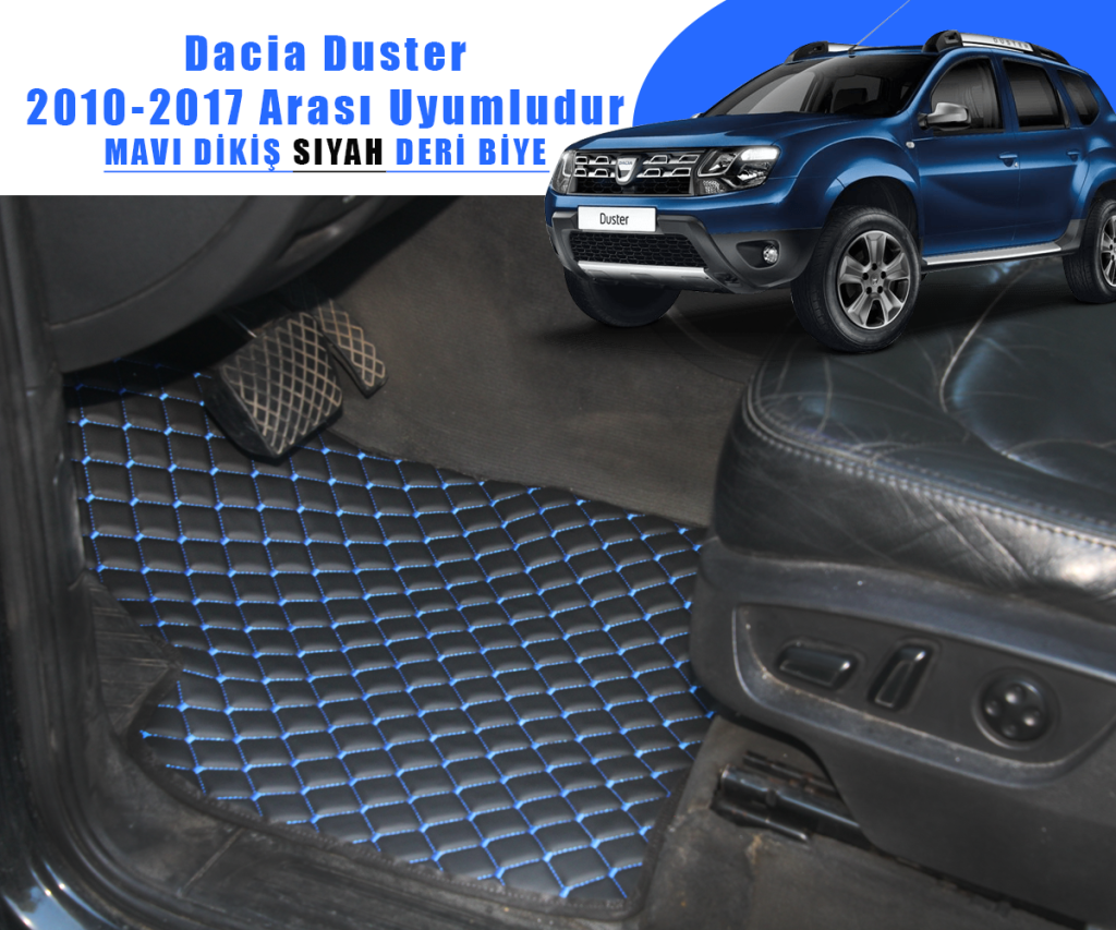 DACIA DUSTER (SİYAHA MAVİ) 2010 – 2017 ARASI UYUMLUDUR