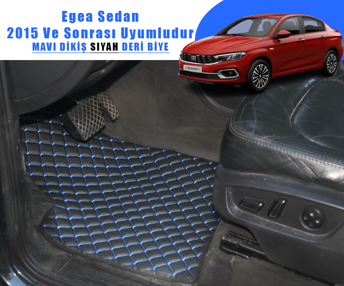 FİAT EGEA SEDAN (SİYAHA MAVİ) 2015 VE SONRASI İÇİN UYUMLUDUR