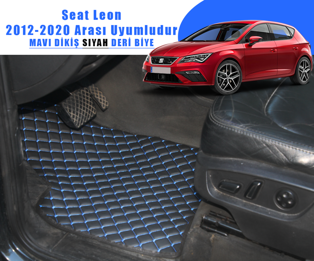 SEAT LEON (SİYAHA MAVİ) 2012 – 2020 ARASI UYUMLUDUR