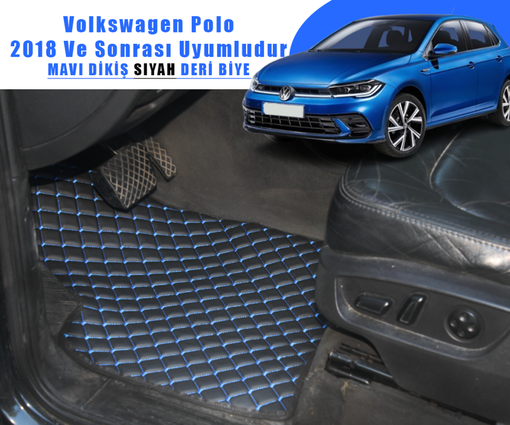 VOLKSWAGEN POLO (SİYAHA MAVİ) 2018 VE SONRASI İÇİN UYUMLUDUR