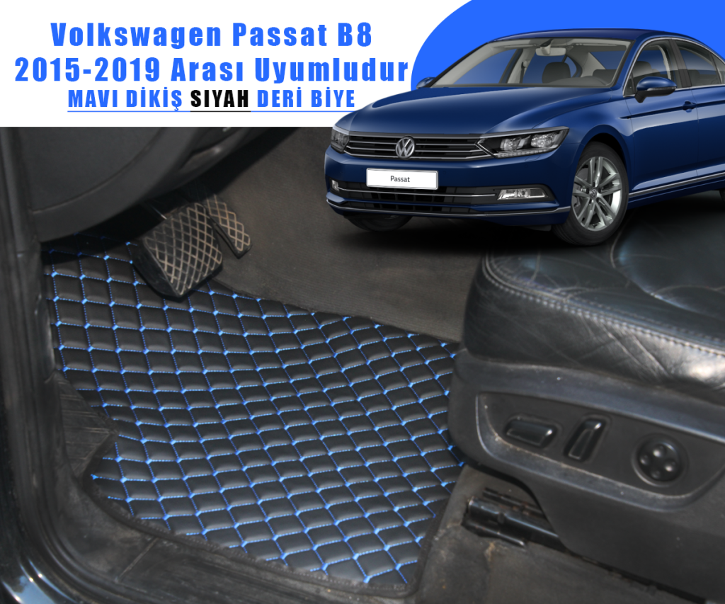 VOLKSWAGEN PASSAT B8 (SİYAHA MAVİ) 2015 – 2019 ARASI UYUMLUDUR