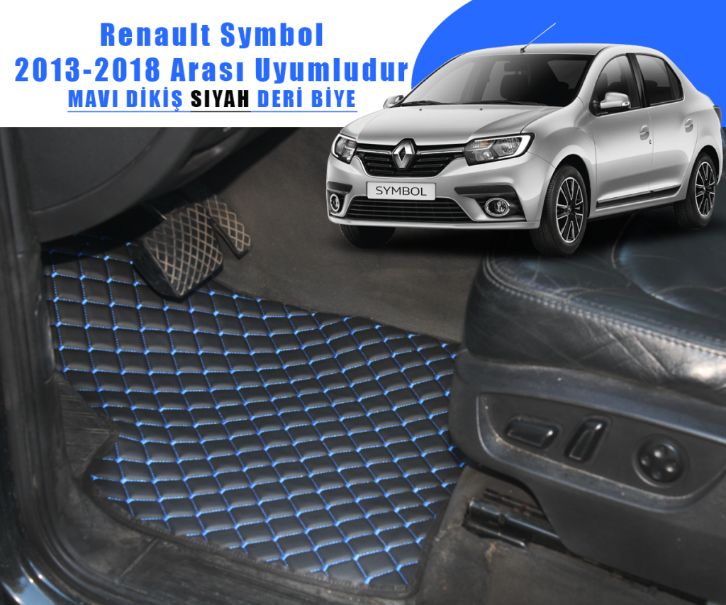 RENAULT SYMBOL (SİYAHA MAVİ) 2013 – 2018 ARASI UYUMLUDUR