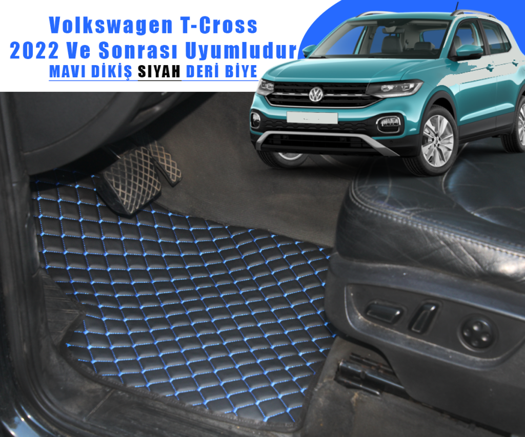 VOLKSWAGEN T-CROSS (SİYAHA MAVİ) 2022 VE SONRASI İÇİN UYUMLUDUR