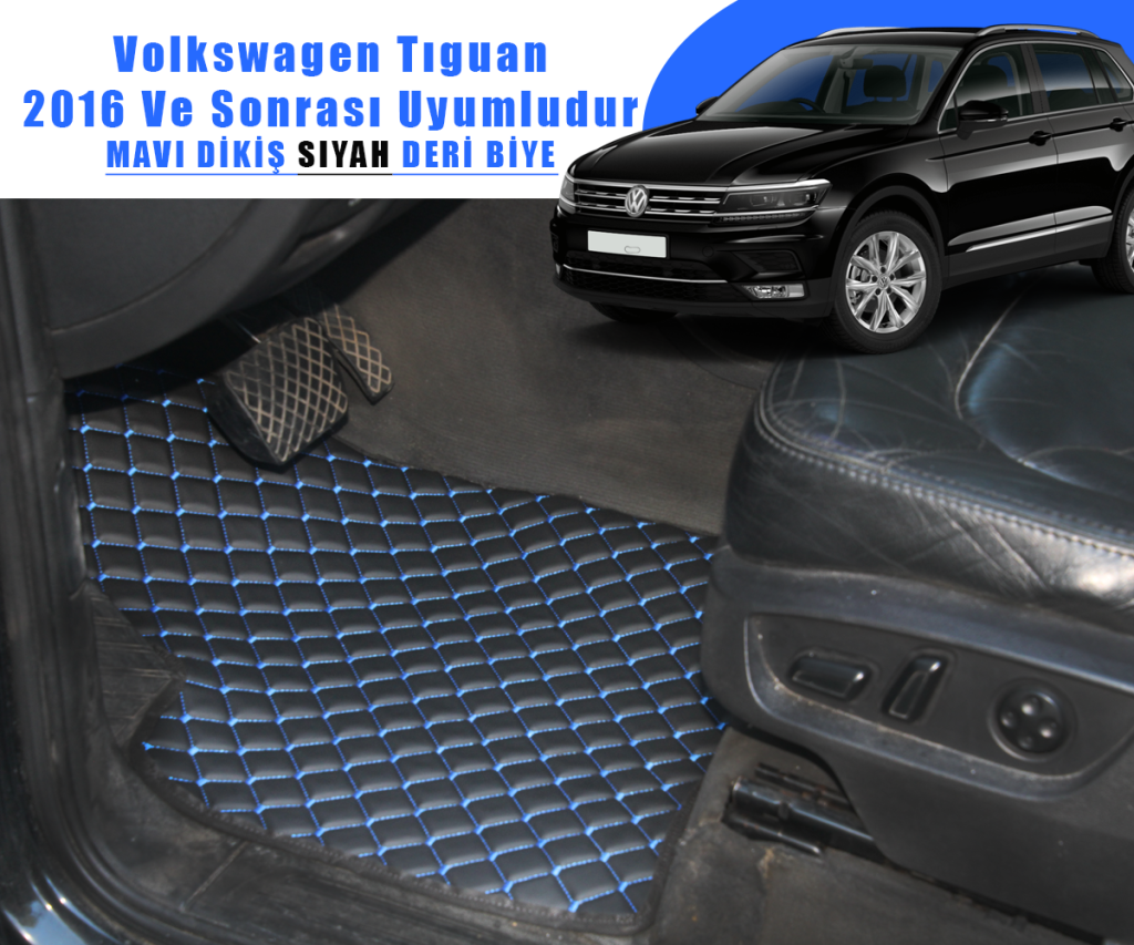 VOLKSWAGEN TIGUAN (SİYAHA MAVİ) 2016-2023 ARASI UYUMLUDUR