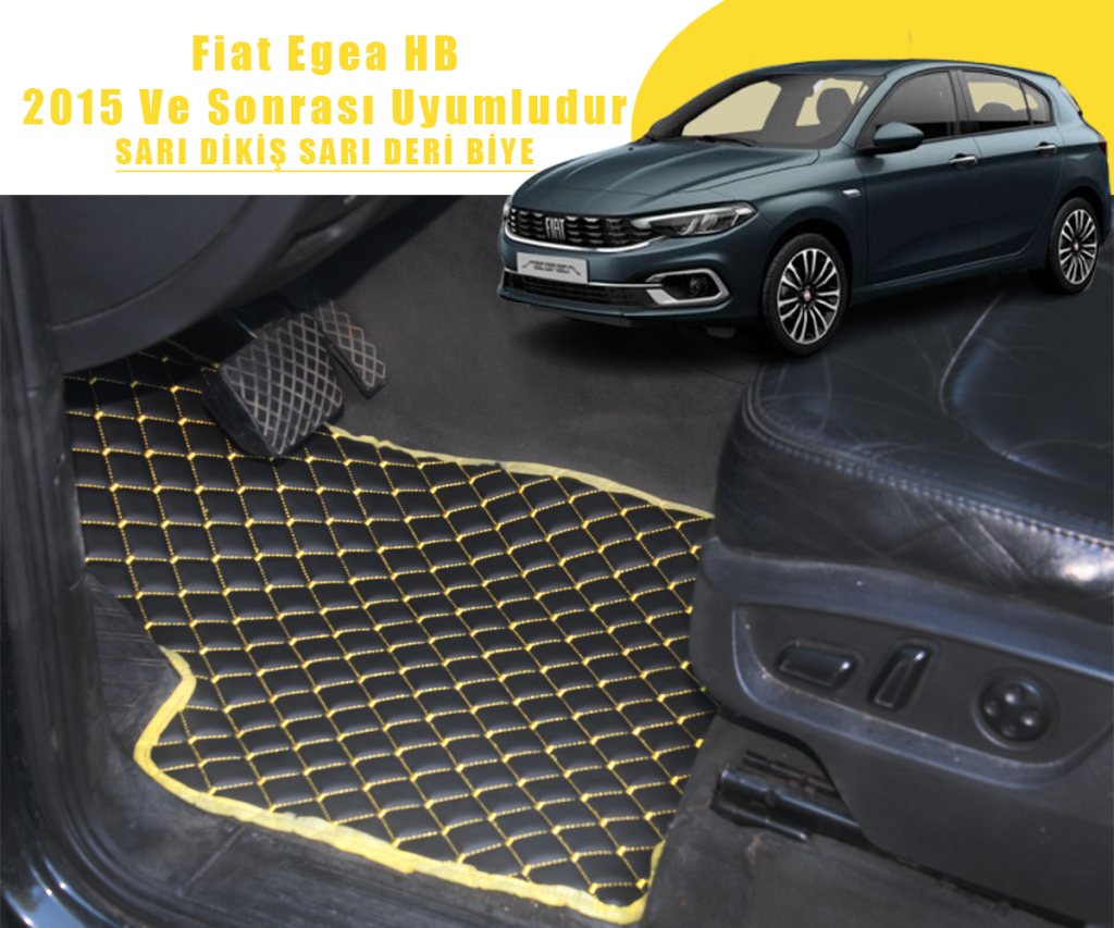 FIAT EGEA HB (SİYAHA SARI) 2015 VE SONRASI İÇİN UYUMLUDUR