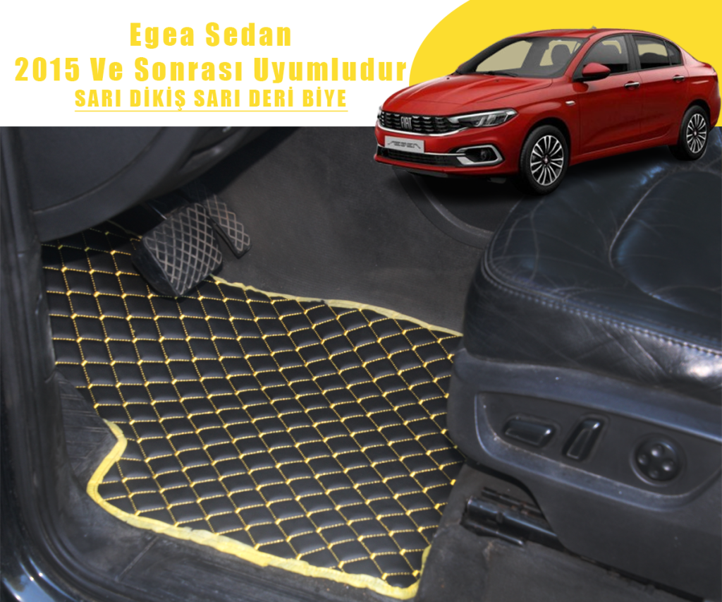 FİAT EGEA SEDAN (SİYAHA SARI) 2015 VE SONRASI İÇİN UYUMLUDUR