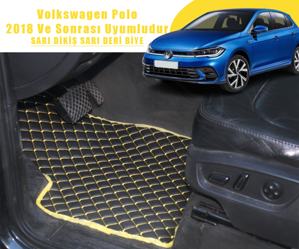 VOLKSWAGEN POLO (SİYAHA SARI) 2018 VE SONRASI İÇİN UYUMLUDUR