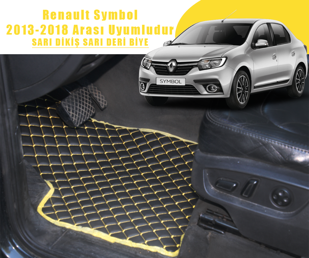 RENAULT SYMBOL (SİYAHA SARI) 2013 – 2018 ARASI UYUMLUDUR