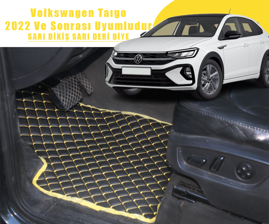 VOLKSWAGEN TAIGO (SİYAHA SARI) 2022 VE SONRASI İÇİN UYUMLUDUR