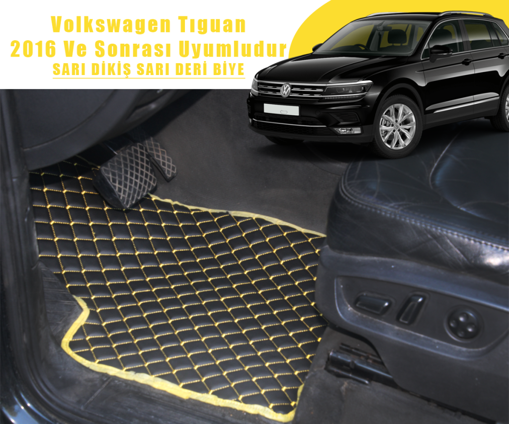 VOLKSWAGEN TIGUAN (SİYAHA SARI) 2016-2023 ARASI UYUMLUDUR