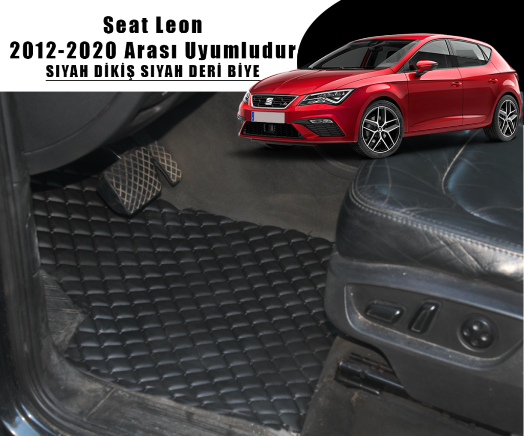 SEAT LEON (SİYAH) 2012 – 2020 ARASI UYUMLUDUR