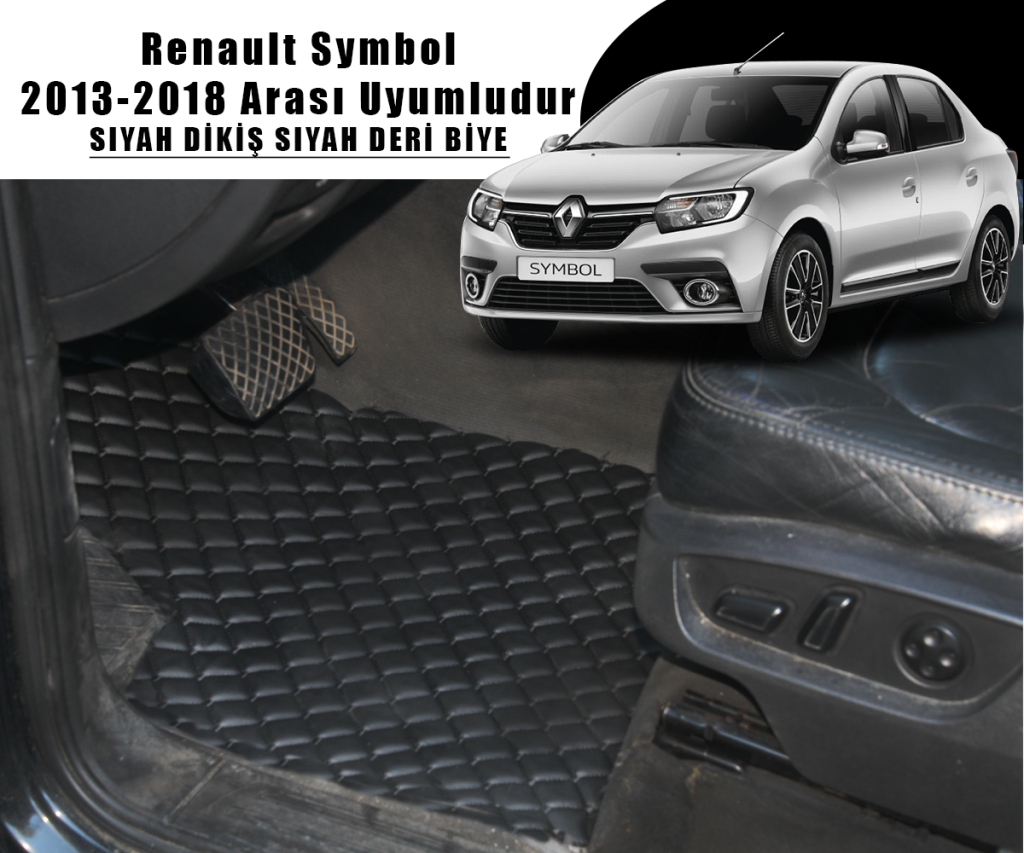 RENAULT SYMBOL (SİYAH) 2013 – 2018 ARASI UYUMLUDUR