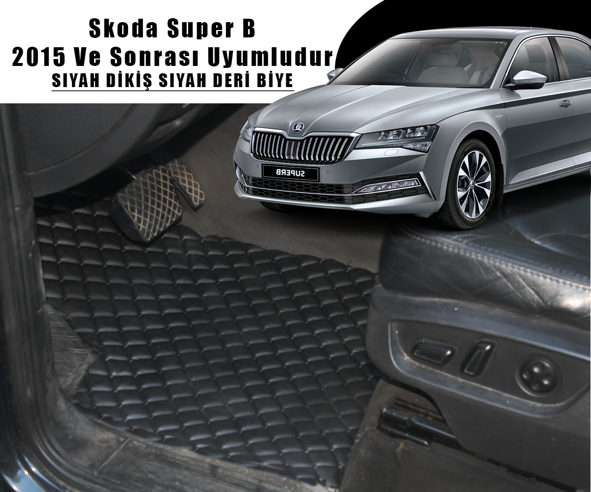 SKODA SUPER B (SİYAH) 2015 VE SONRASI İÇİN UYUMLUDUR