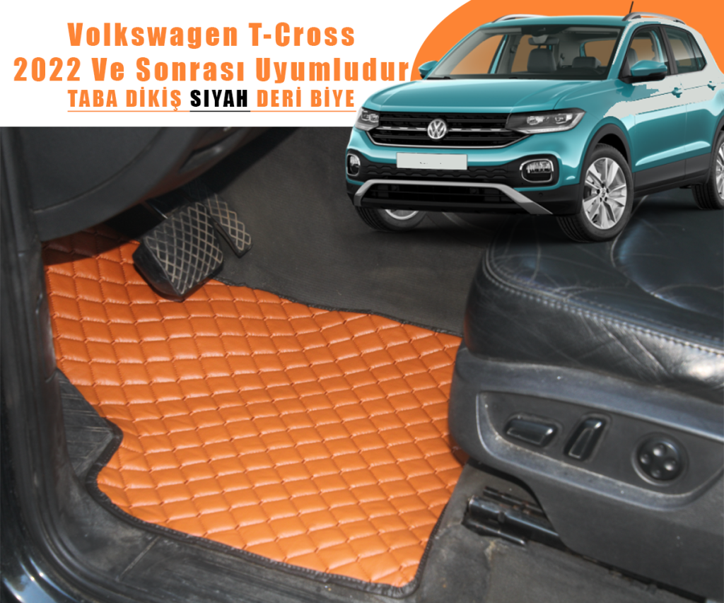 VOLKSWAGEN T-CROSS (TABA) 2022 VE SONRASI İÇİN UYUMLUDUR